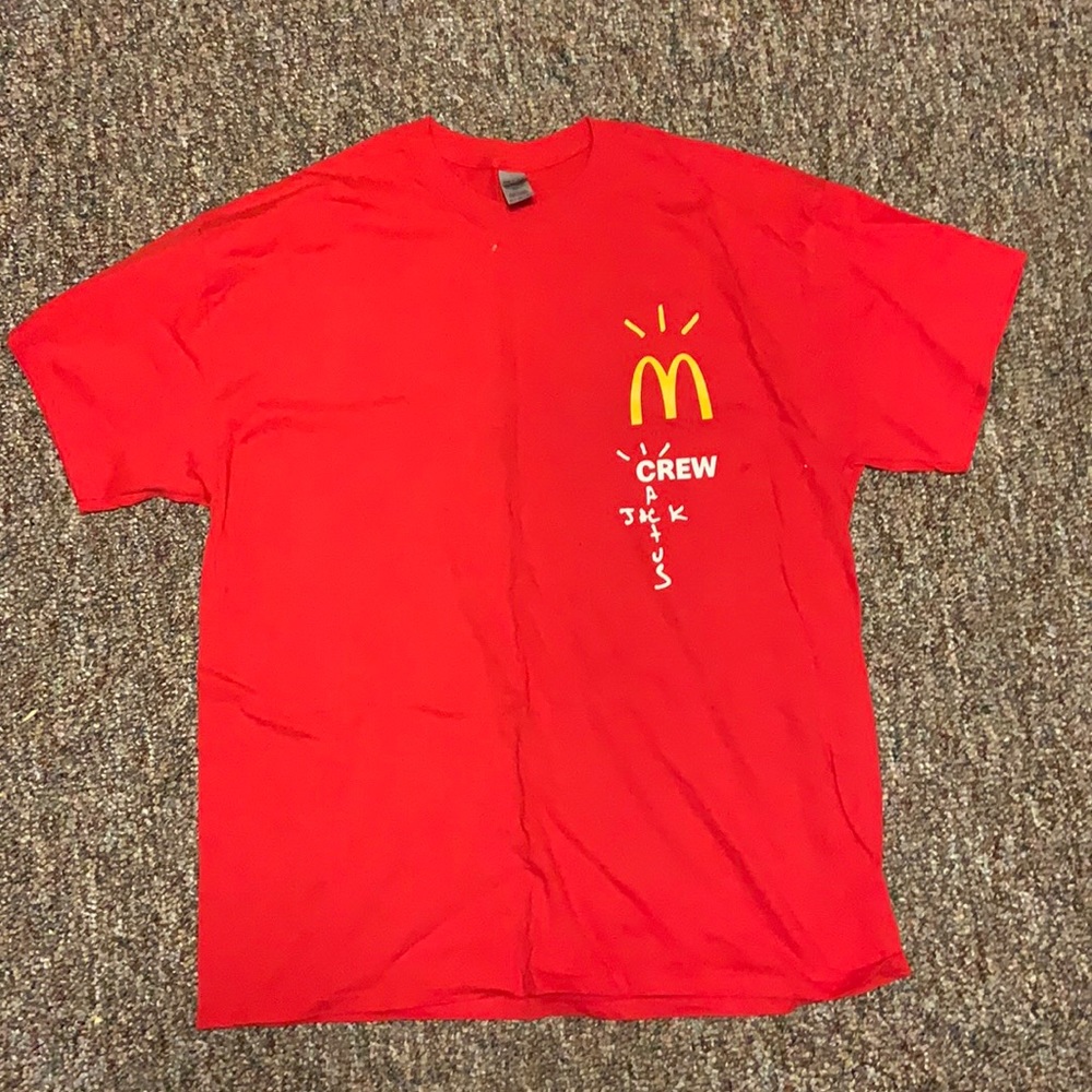 Travis Scott Cactus Jack McDonald’s T-Shirt *NEW*